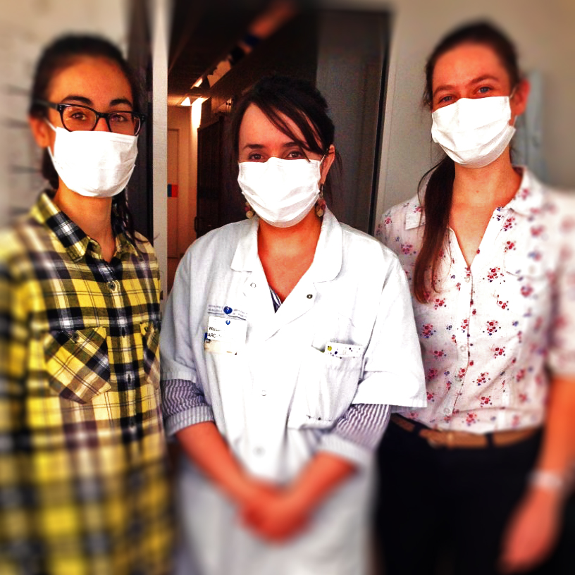 Covid-19 : Les normaliennes Ani Minasian et Claire Marie bénévoles à l’hôpital Saint-Antoine