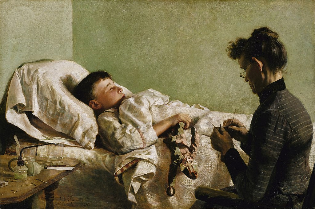 The Sick Child, J. Bond Francisco, 1893 - Smithsonian American Art Museum