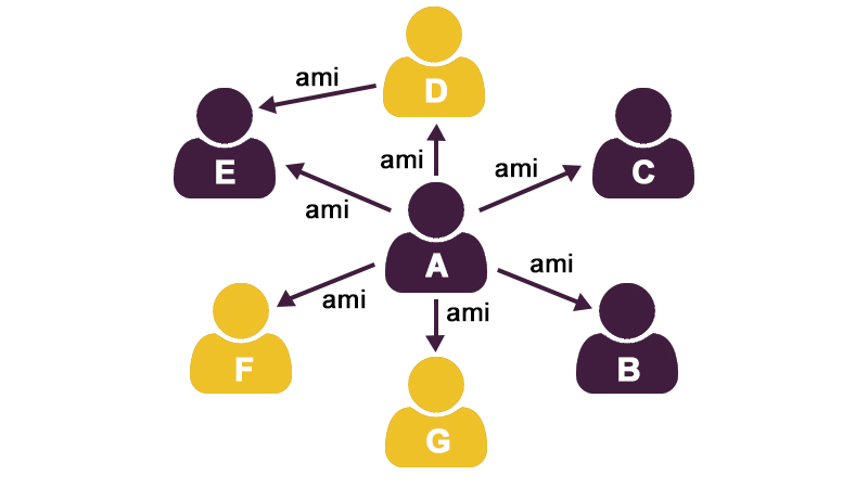 Graphe réseaux sociaux