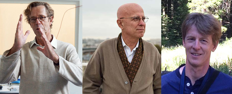 De gauche à droite : Geoffrey Bodenhausen, Antoine Triller et Frédéric Pincet