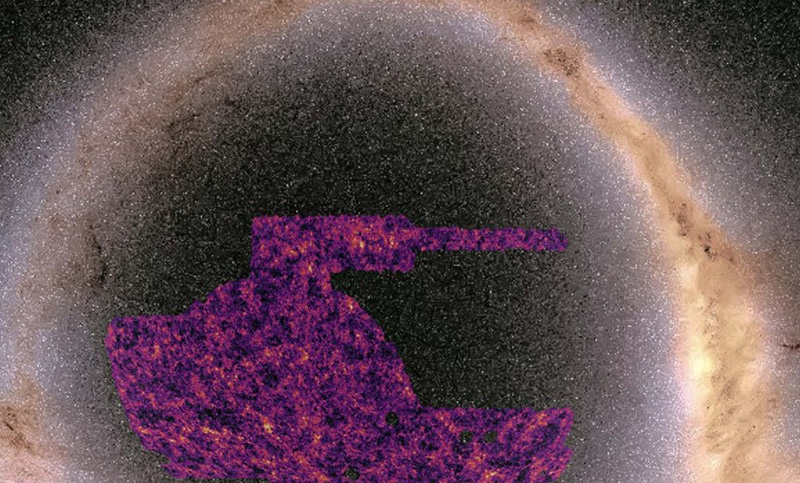 Dark matter map