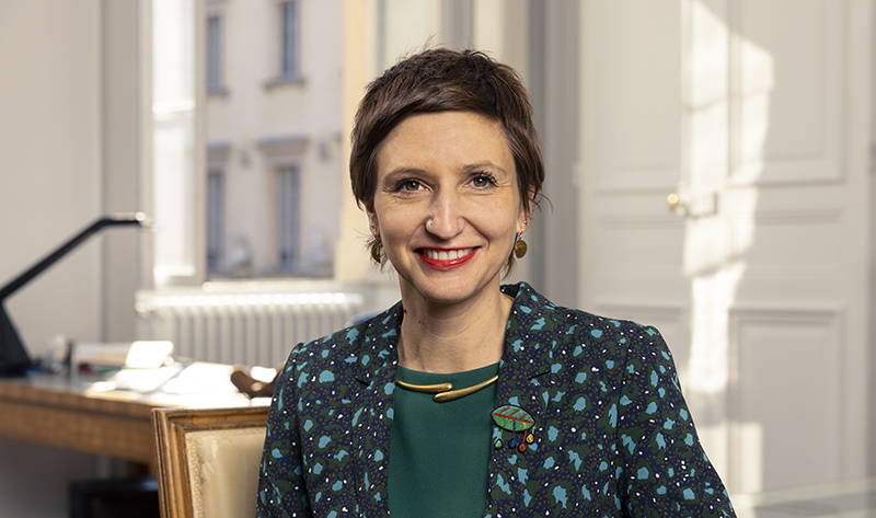 Photo de Charlotte Jacquemot © Frédéric Albert / Pole communication ENS-PSL