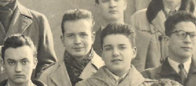 Pierre Petitmengin durant sa scolarité