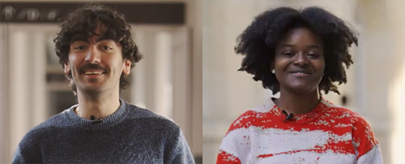 Rayan Safa et Nelly-Wangue Moussissa 