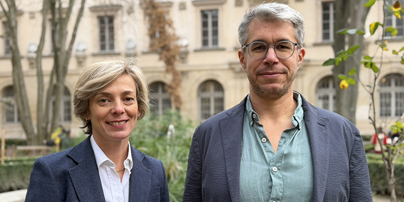 Constance de Leusse et Hugo Mercier