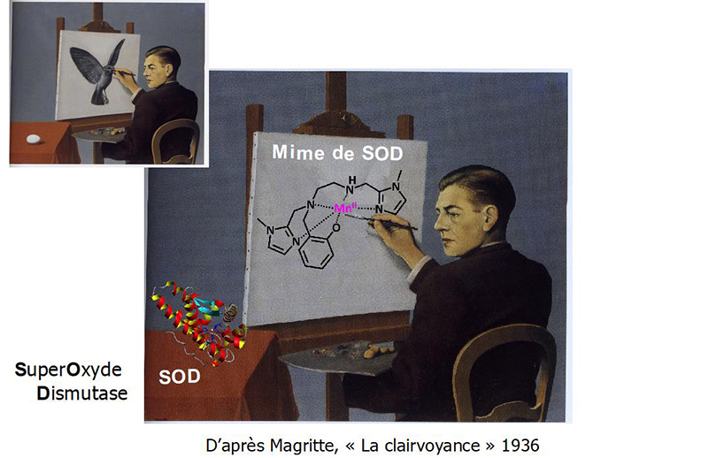 La clairvoyance d'après un tableau de Magritte