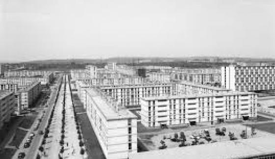 Grande ensemble de Sarcelles en 1961