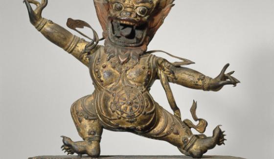 Le Dharmapâla Yama à la tête de taureau