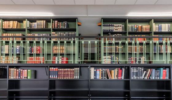 Vue de la Bibliothèque Lettres et Sciences Humaines de l'ENS