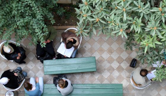 Le patio - Institut français du Proche-Orient (IFPO)