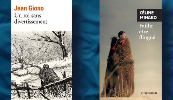 Couvertures Jean Giono et Céline Minard