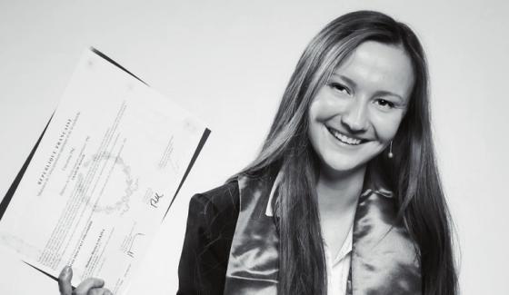 Maria Galkina, diplomée 2022