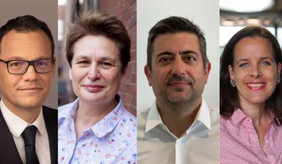 De gauche à droite : Stéphane Israël, Catherine Dulac, Xavier Lazarus et Caroline Guény-Mentré