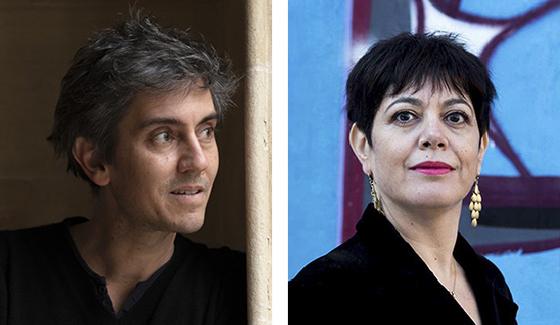 Sylvain Prudhomme © Francesca Mantovani / Gallimard et Valérie Zenatti © Hannah Assouline