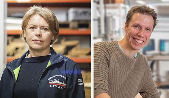 Sabrina Speich et Takis Kontos