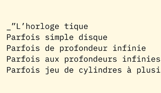 Poème mathématiques de Léo Buisine 