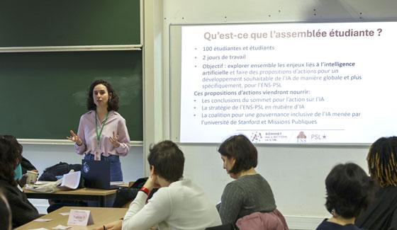 Assemblée étudiante IA