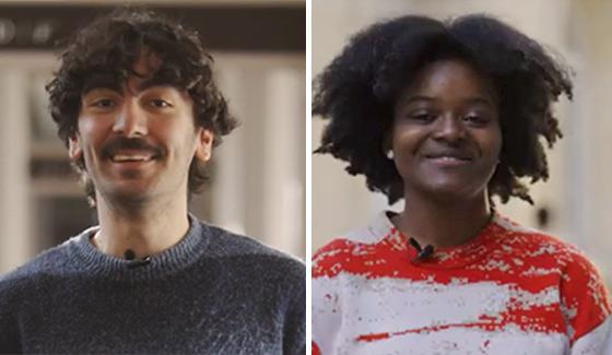 Rayan Safa et Nelly-Wangue Moussissa